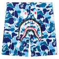 ABC Camo Shark Sweat Shorts Blue