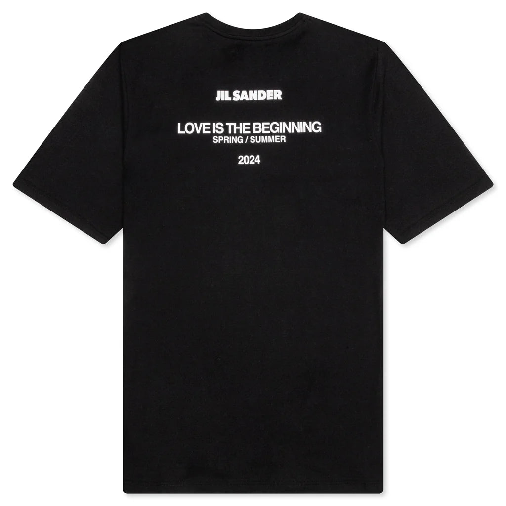 Love Is The Beginning T Shirt Black
