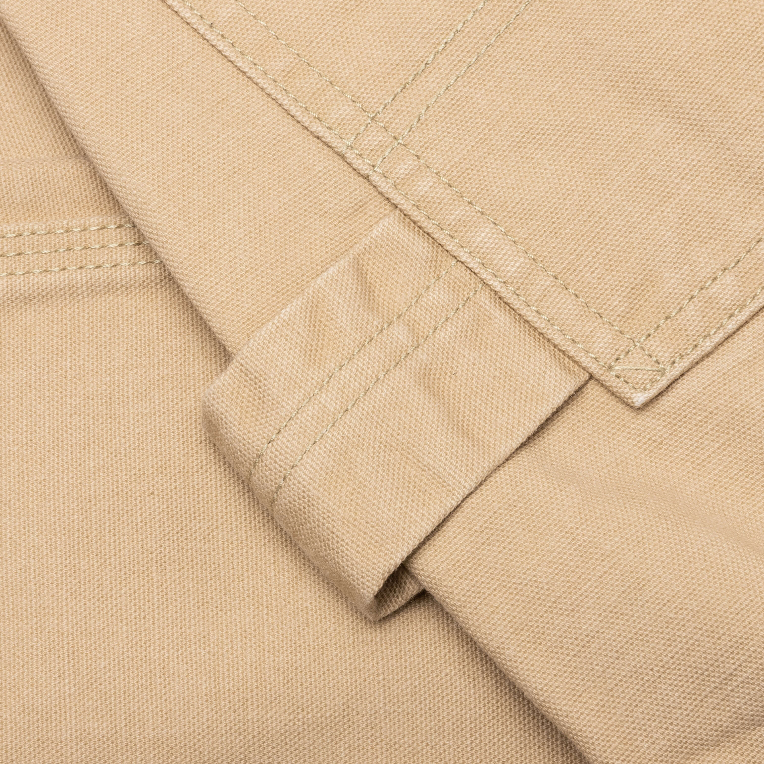 Washed Duck Work Pants Beige