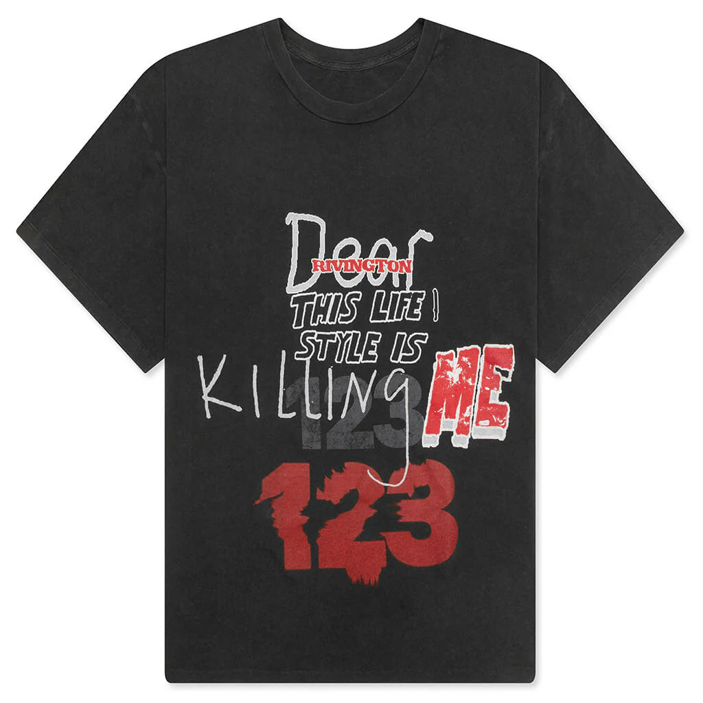Killing Me S S Tee Black