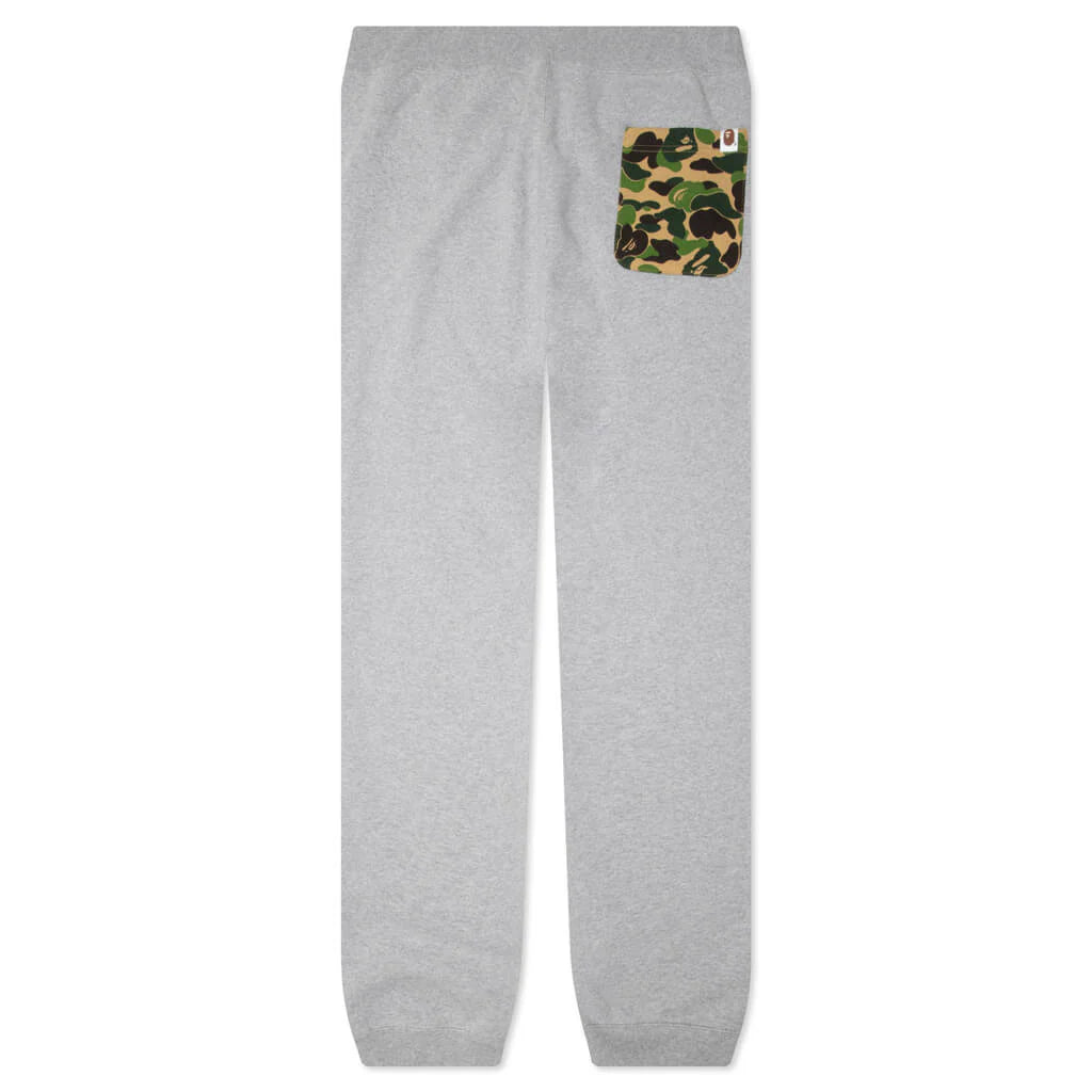 ABC Camo Shark Sweat Pants Gray