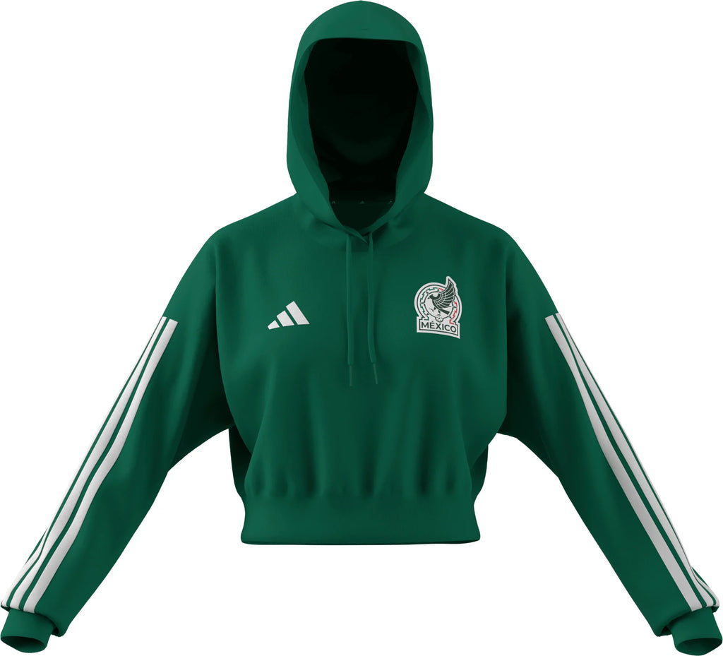 adidas Mexico DNA Womens Soccer Hoodie Green