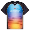 Printed Football Top Gradient