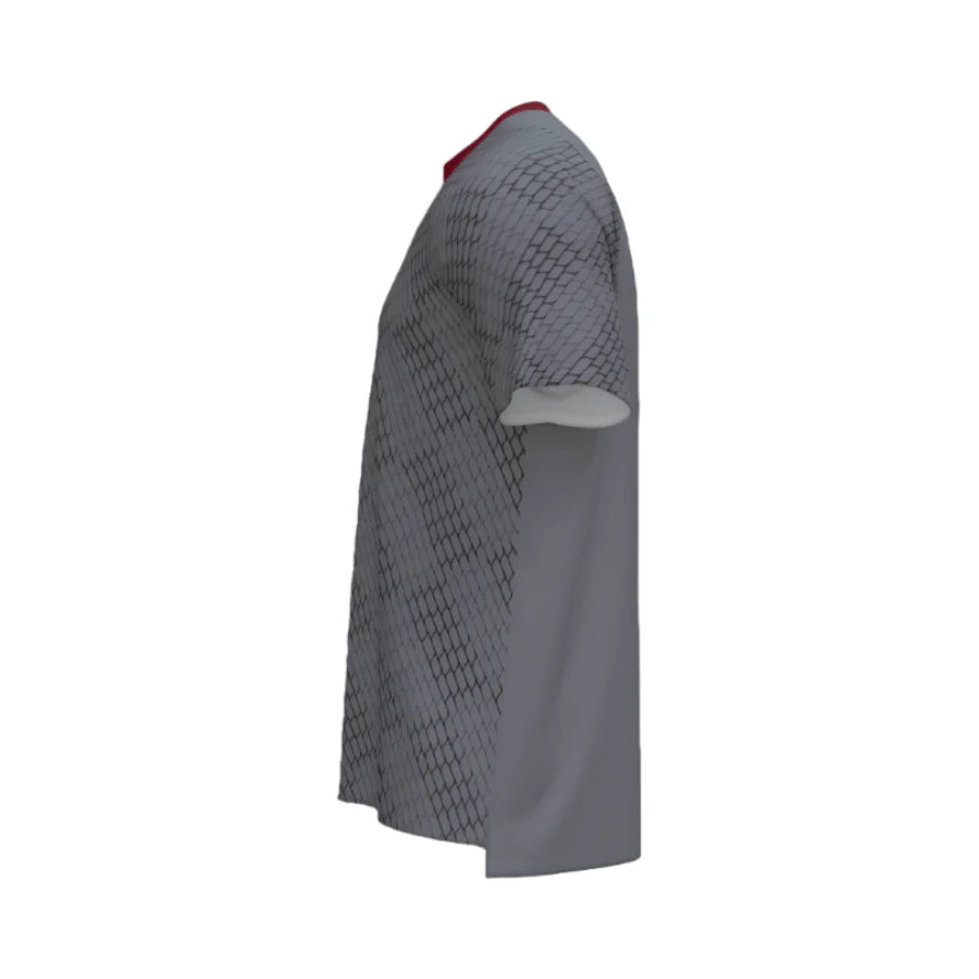 New Balance Net SS Goalkeeper Jersey Grey Red