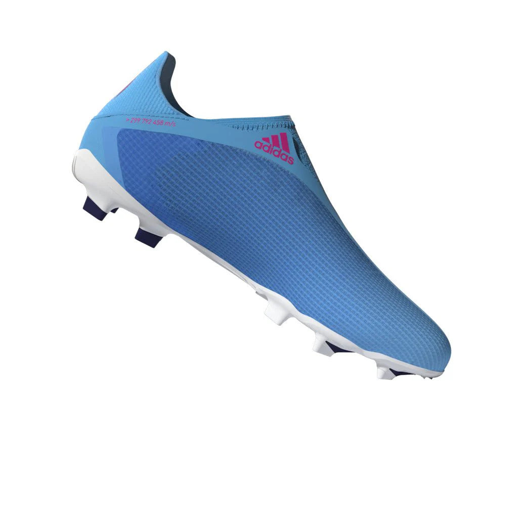 adidas Kids X Speed Flow 3 Laceless FG Firm Ground Cleats