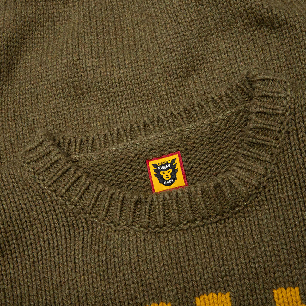 Dachs Knit Sweater Green