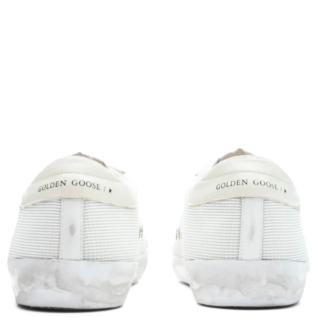 Super Star Sneakers White Black Beige