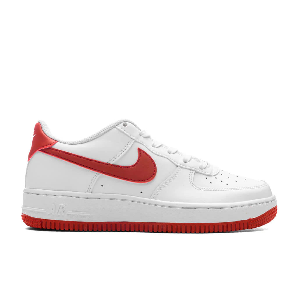 Air Force 1 GS White Dragon Red