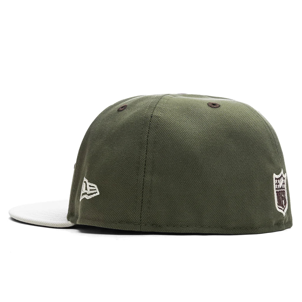 Feature x New Era 59FIFTY Fitted Las Vegas Raiders New Olive Stone