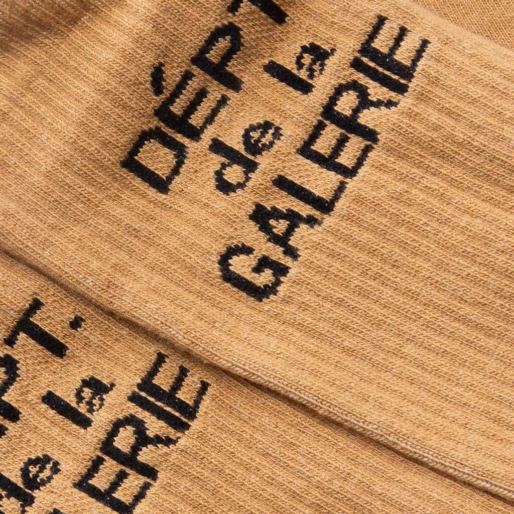 French Clean Socks Tan