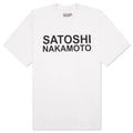 Satoshi Logo Tee White