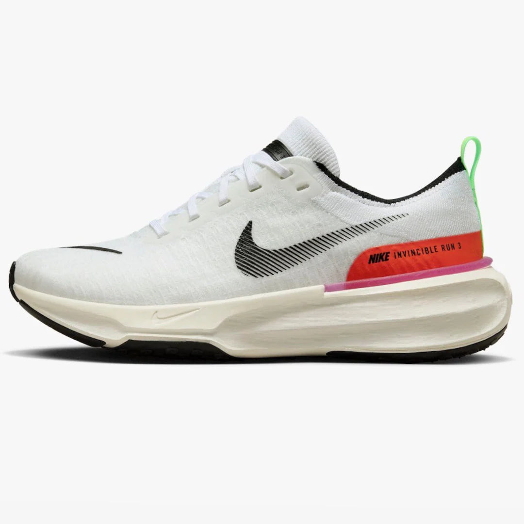 Nike Invincible Run 3 Branco Lime Blast Blue Lightning Preto