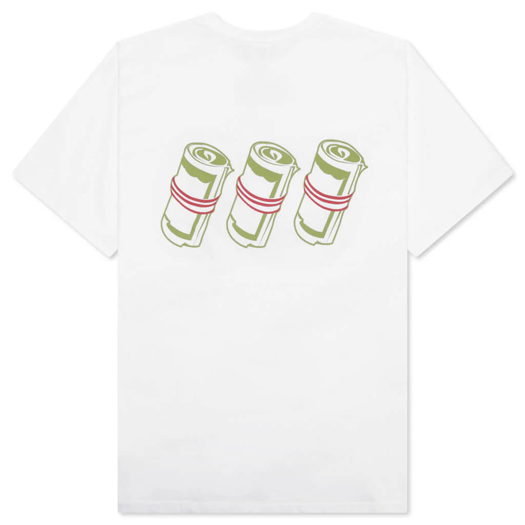 Count Em S S Tee White