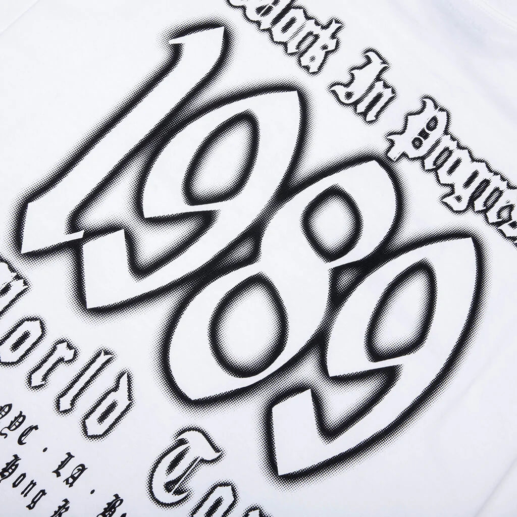 S S World Tour T Shirt White