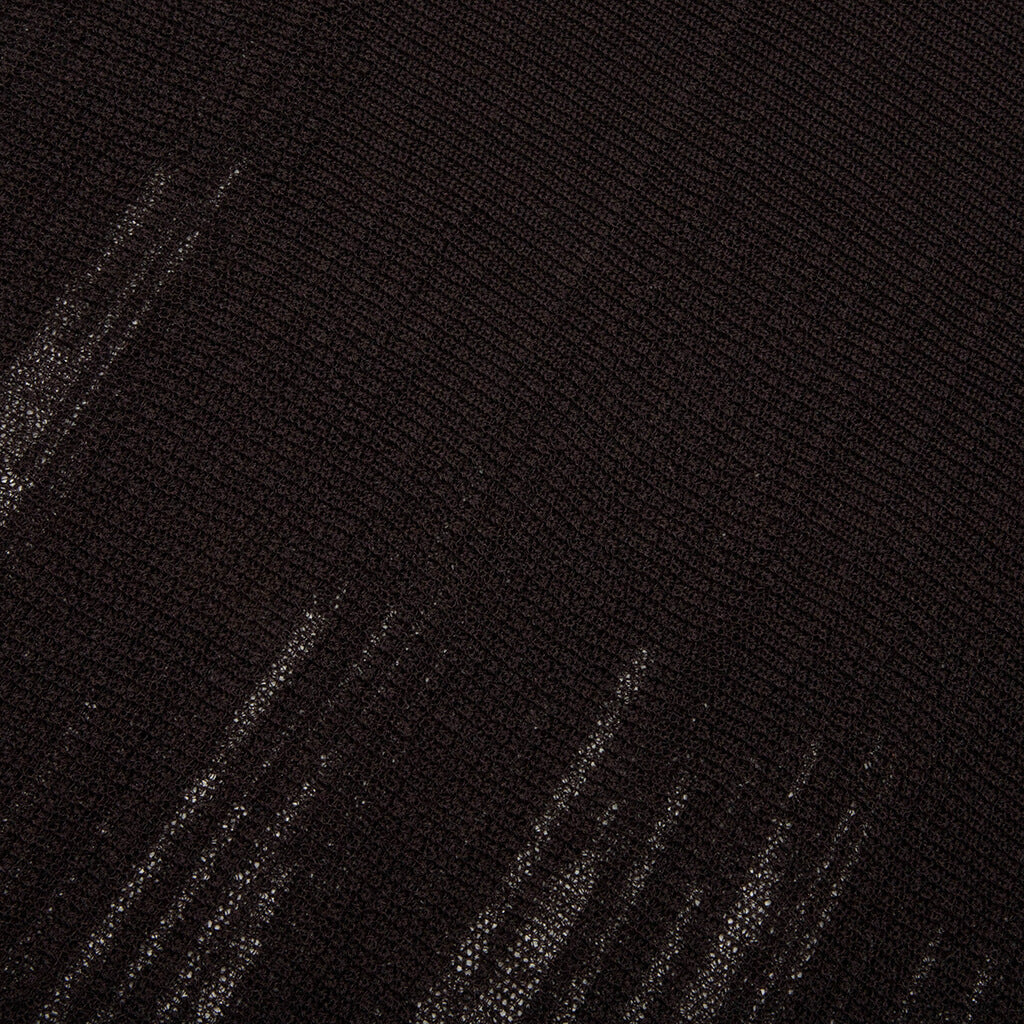 Brush Close Up Knit Vest Brown
