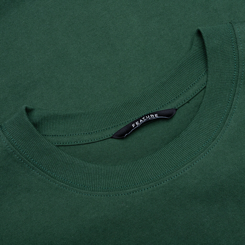 Motion Trail Tee Dark Green