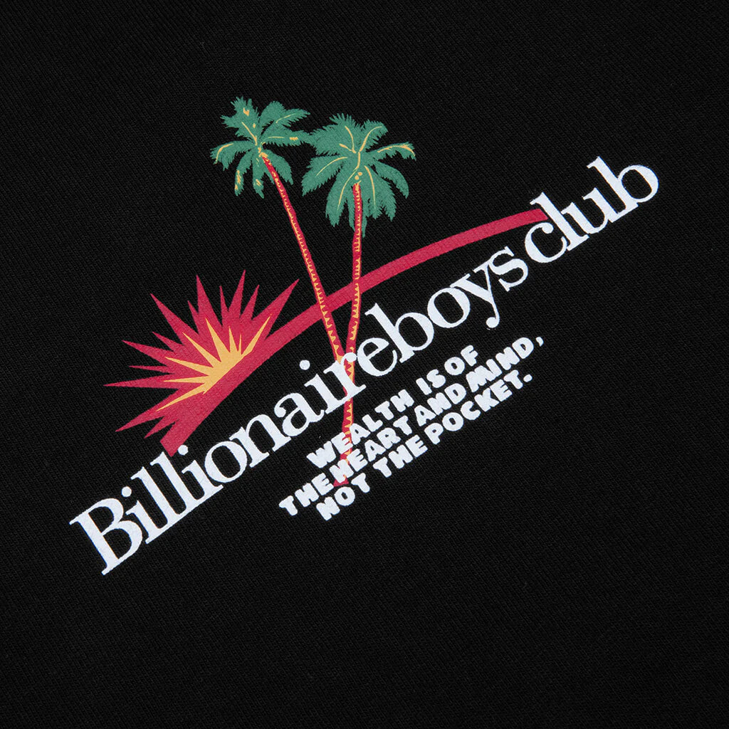 Palms Tee Black