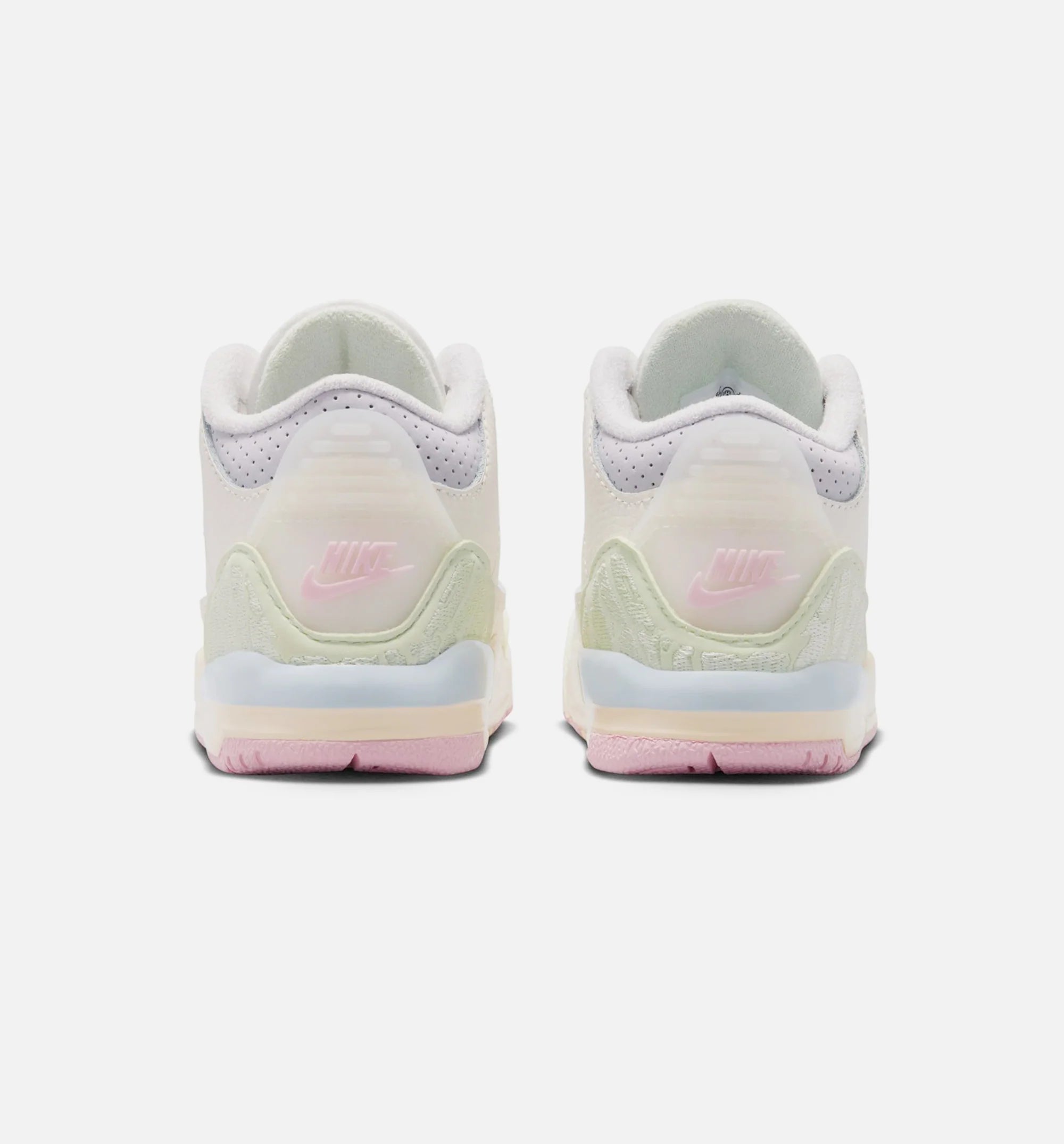 Air Jordan 3 Retro Sail And Jade Aura Infant Toddler Lifestyle Shoe Sail Aura Jade Aura Iris Whisper