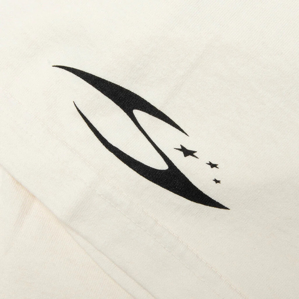 H Cursive Logo T Shirt White