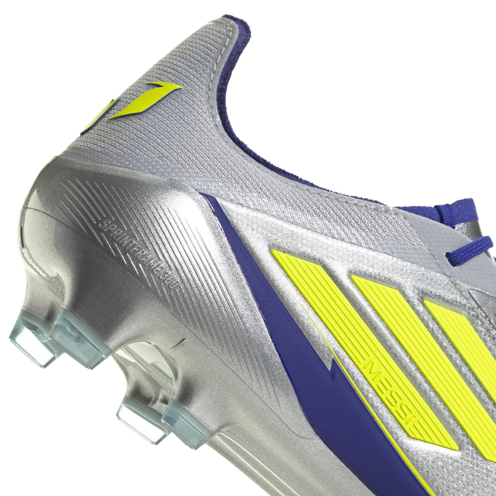 adidas F50 Elite Messi Firm Ground Boots Silver