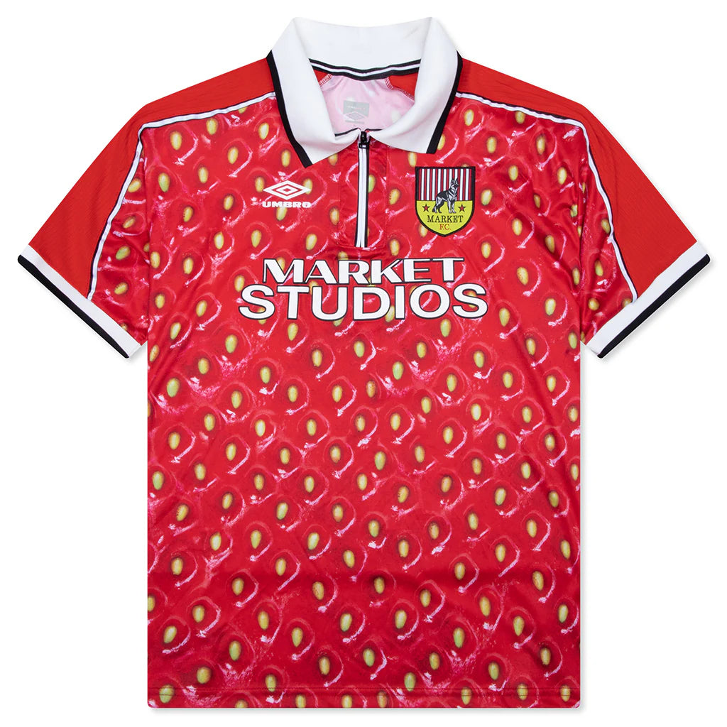 Umbro x Market Strawberry Jersey Vermillion