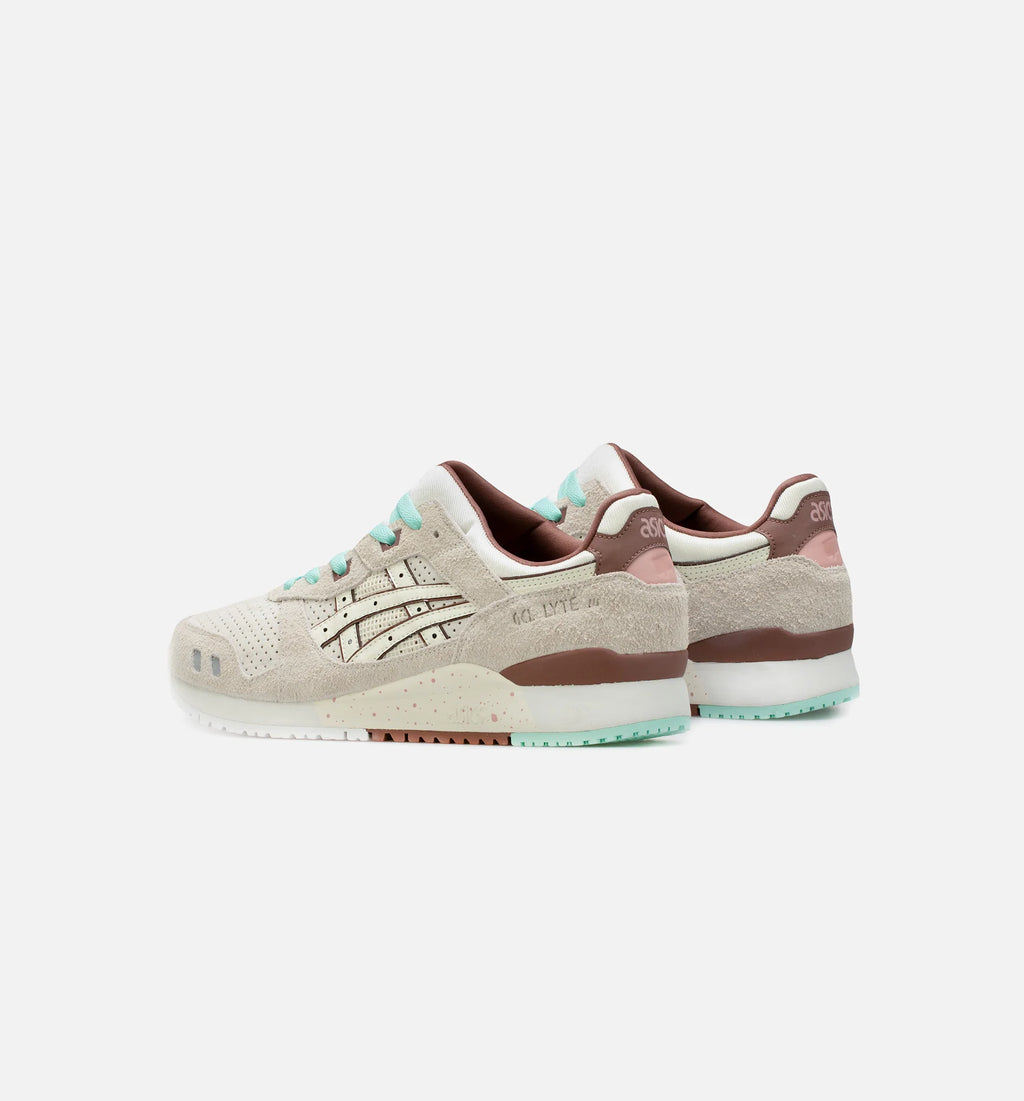 Gel Lyte III OG Ice Cream Mens Lifestyle Shoe Ivory Brown