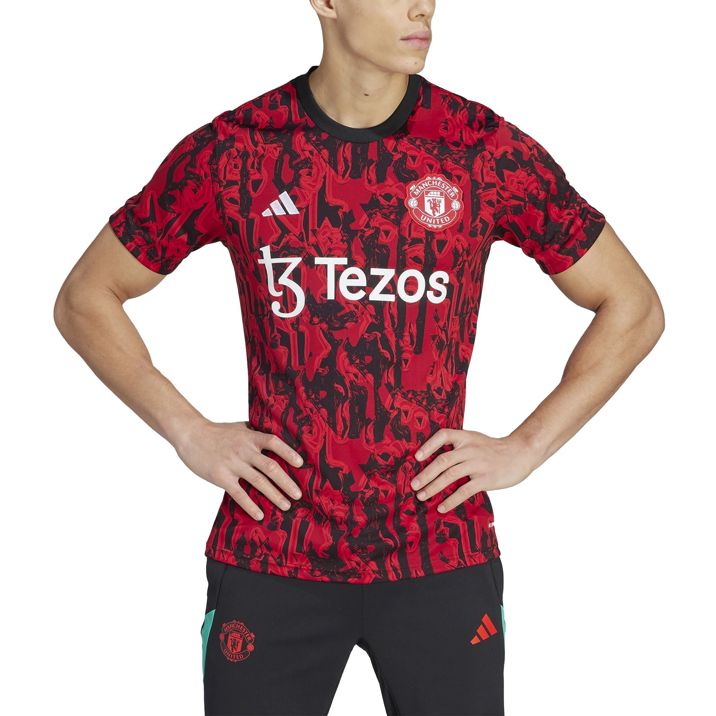 adidas Manchester United 23 24 Pre Match Shirt