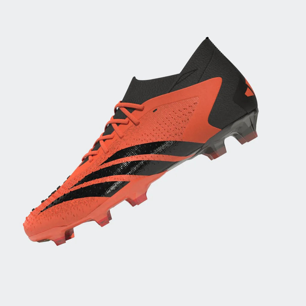adidas Predator Accuracy1 Low FG Firm Ground Soccer Cleats Solar Orange Black