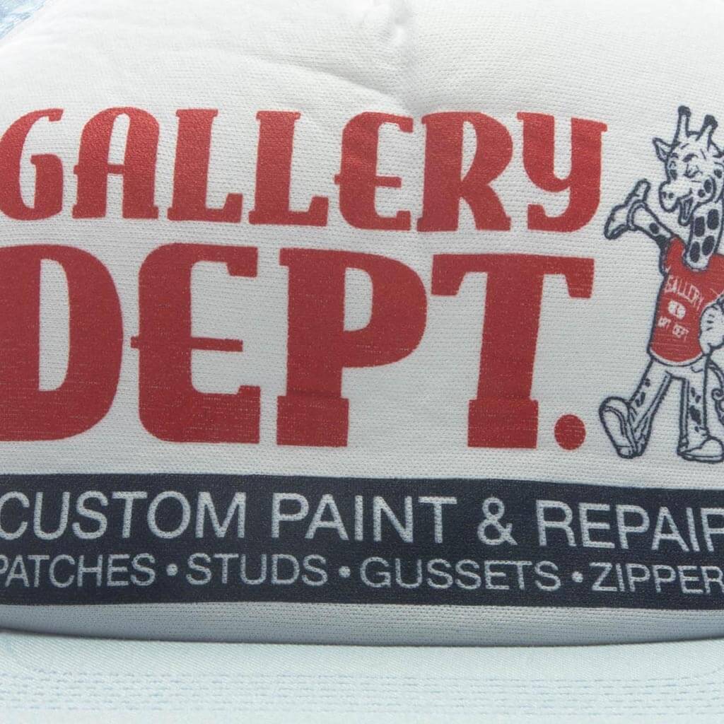 GD Custom Hat Baby Blue White