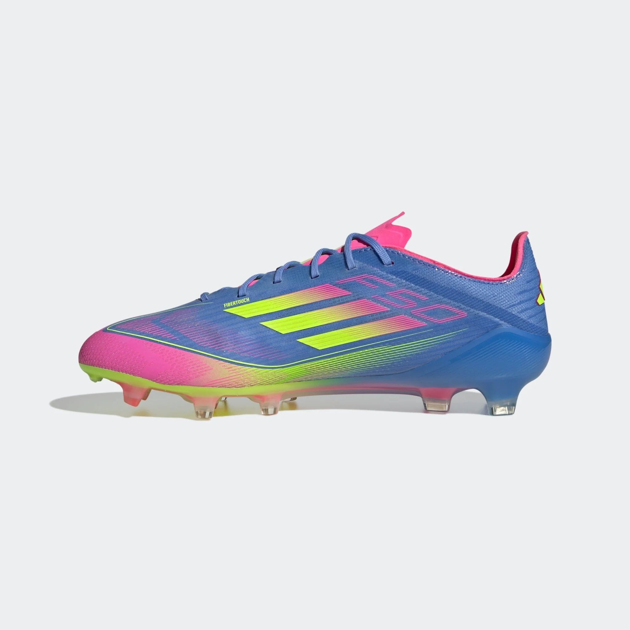 adidas F50 Elite Firm Ground Boots Blue Fusion Lucid Lemon Lucid Pink