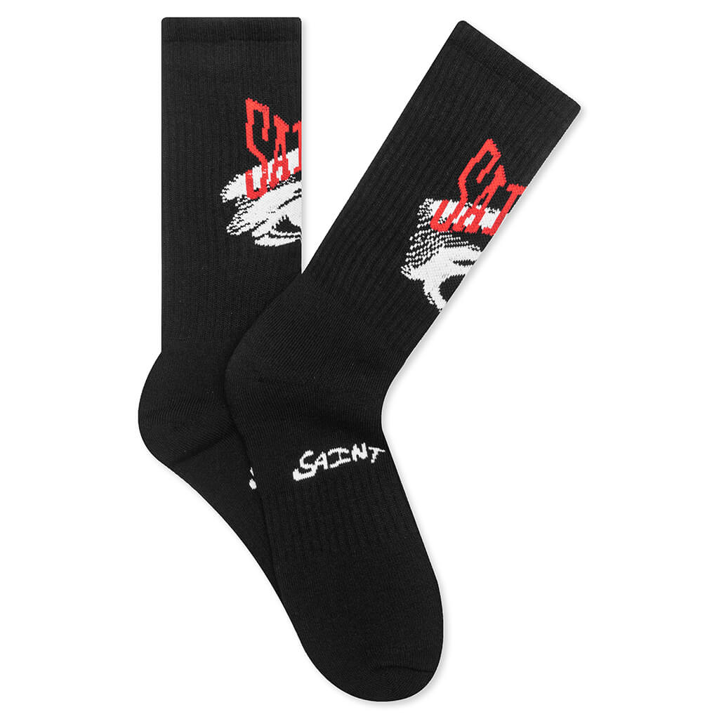 Eye Socks Black