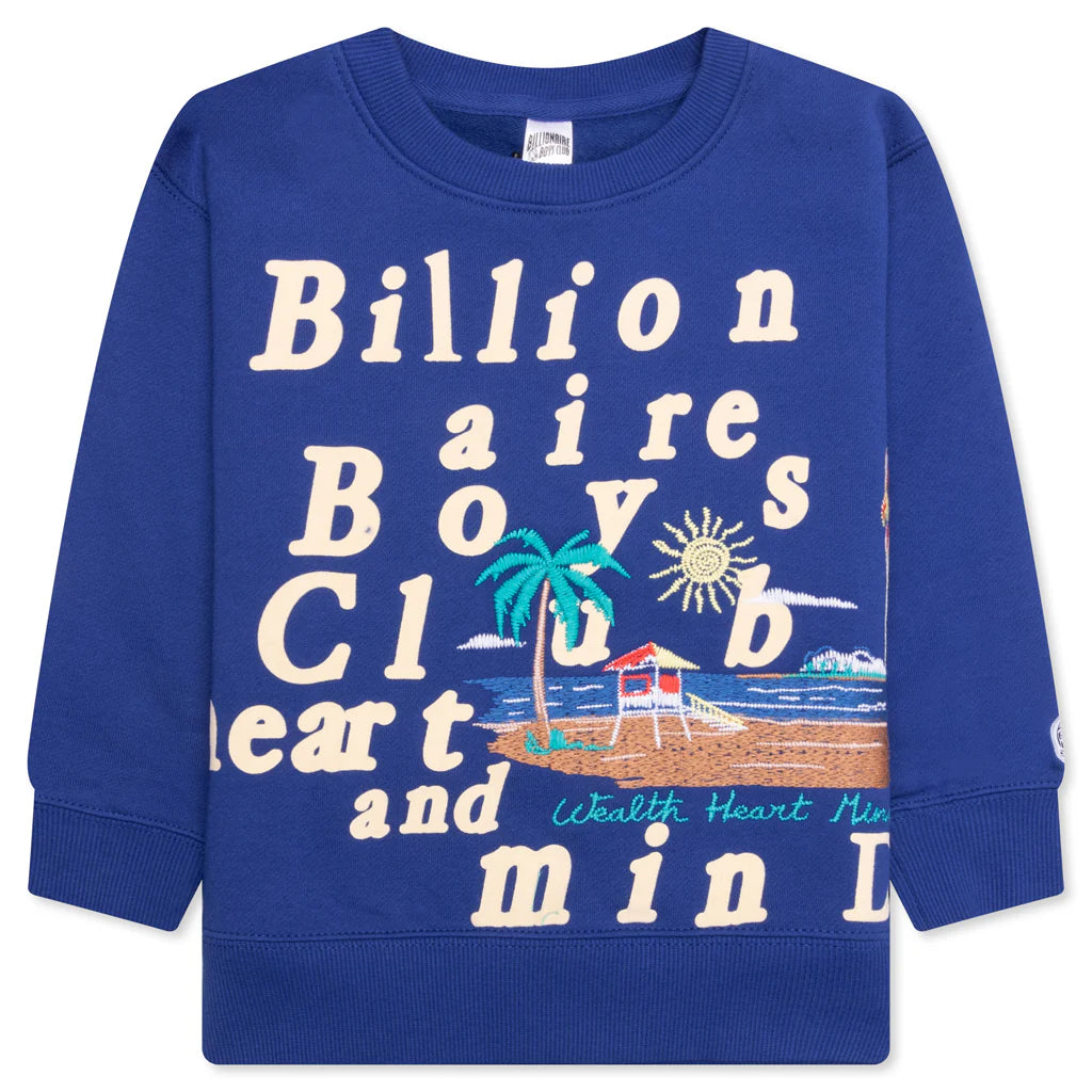Kids BB Lift Off Crew Monaco Blue