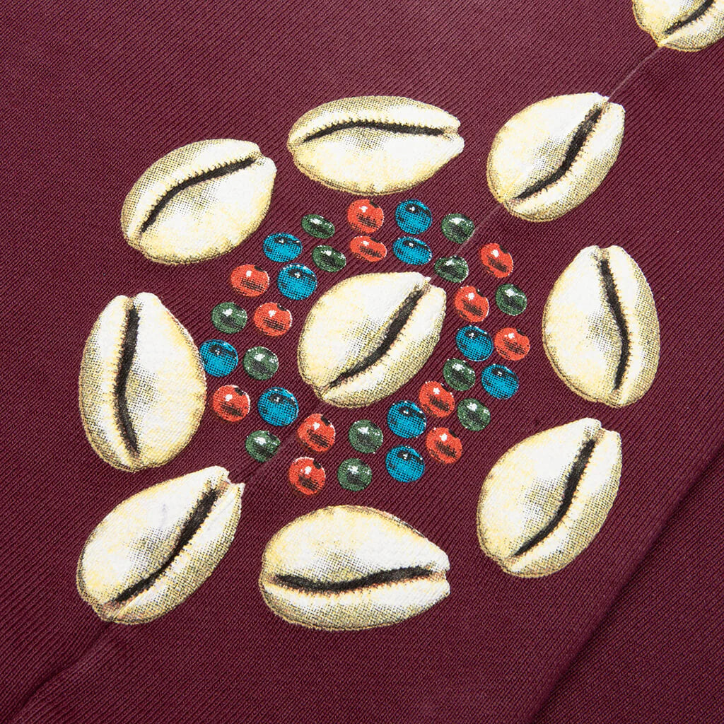 Barriers Cowrie Shell Sweatpant Maroon