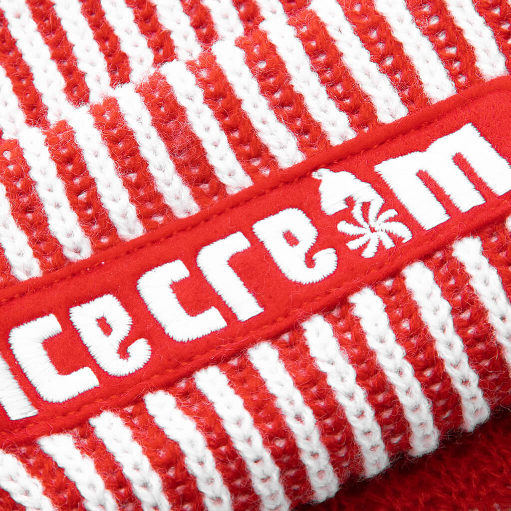 Double Dip Knit Cap Goji Berry