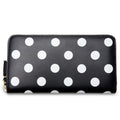 Comme des Garcons Polka Dots Wallet Black