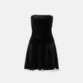 Vestido Veludo Diamond