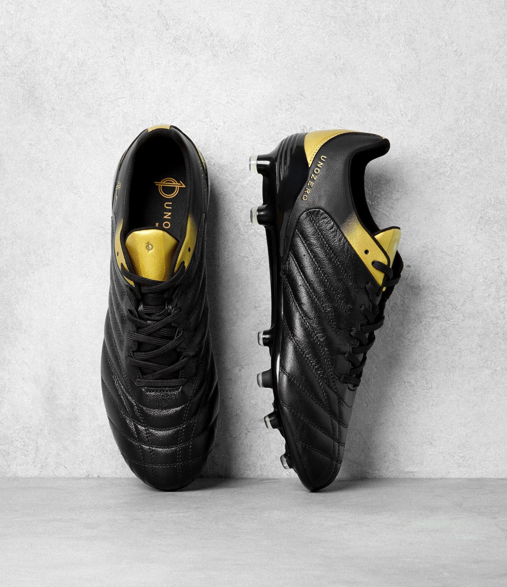 Unozero Aventto FG Firm Ground Soccer Cleats Black