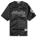 Camo Stripe Baseball Shirt Black