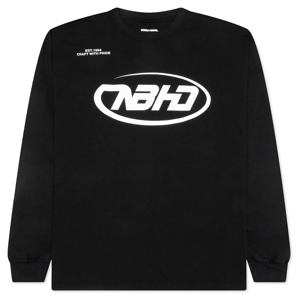 NH L S Tee 6 Black