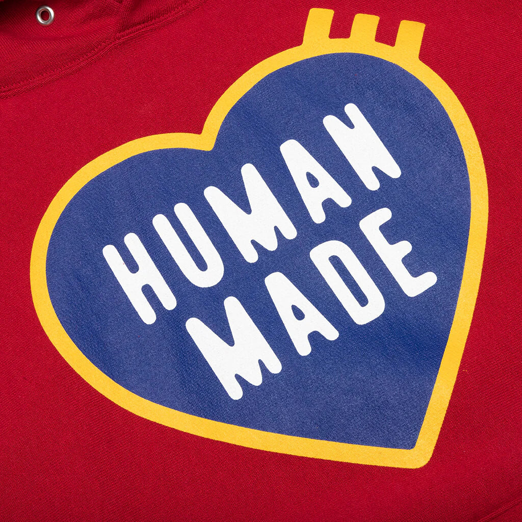 Heavy Weight Hoodie 2 Red
