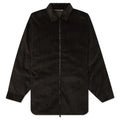 Corduroy Shirt Jacket Off Black