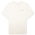Honor Globe Logo Tee Cream