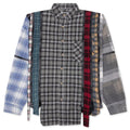 7 Cuts Zipped Wide Shirt Assorted