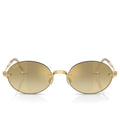 Ray Ban x AAP Rocky Rimless Oval Arista Gradient Brown