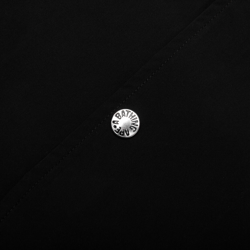 College Coach Jacket Black