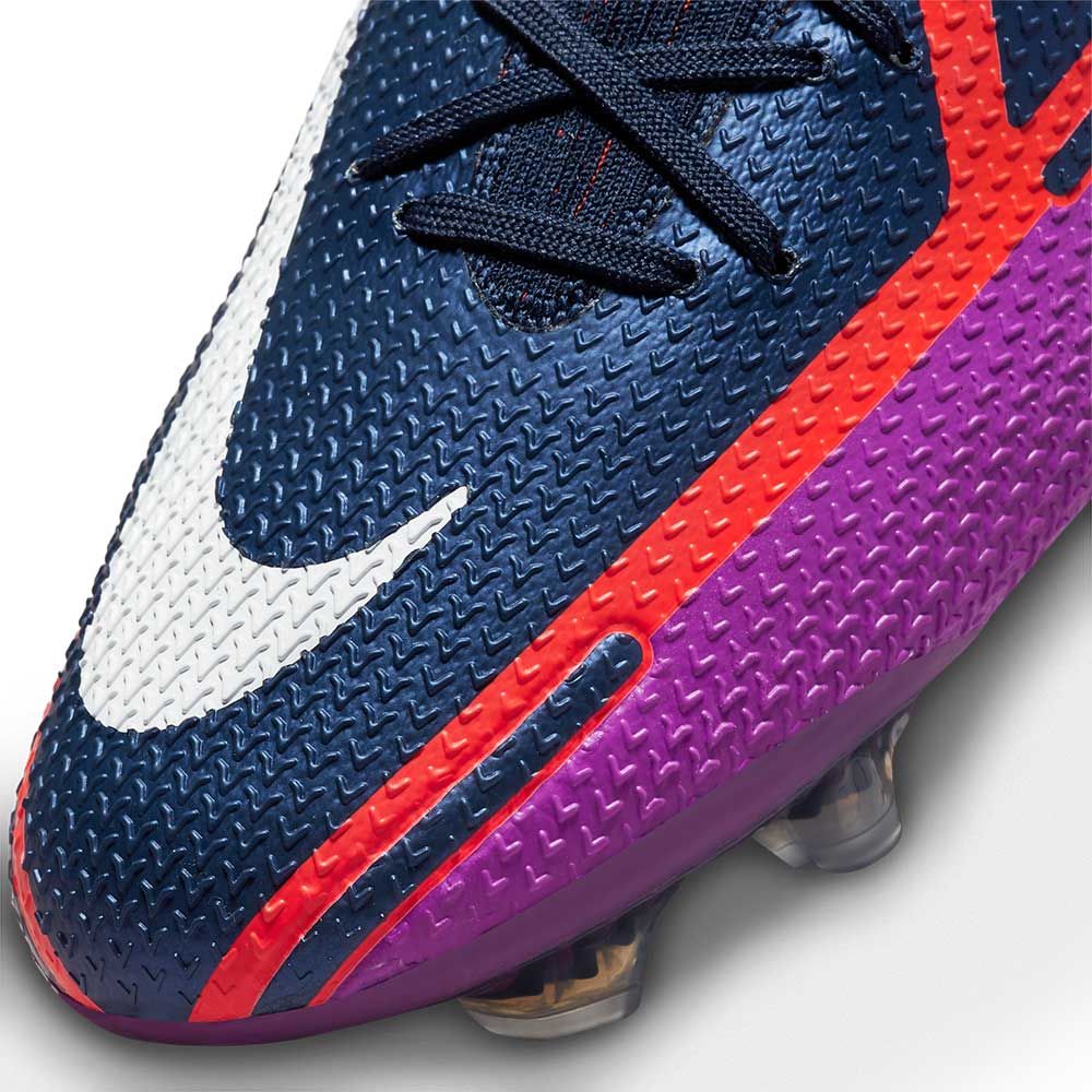 Nike Phantom GT2 Elite FG Firm Ground Soccer Cleats Navy White Purple