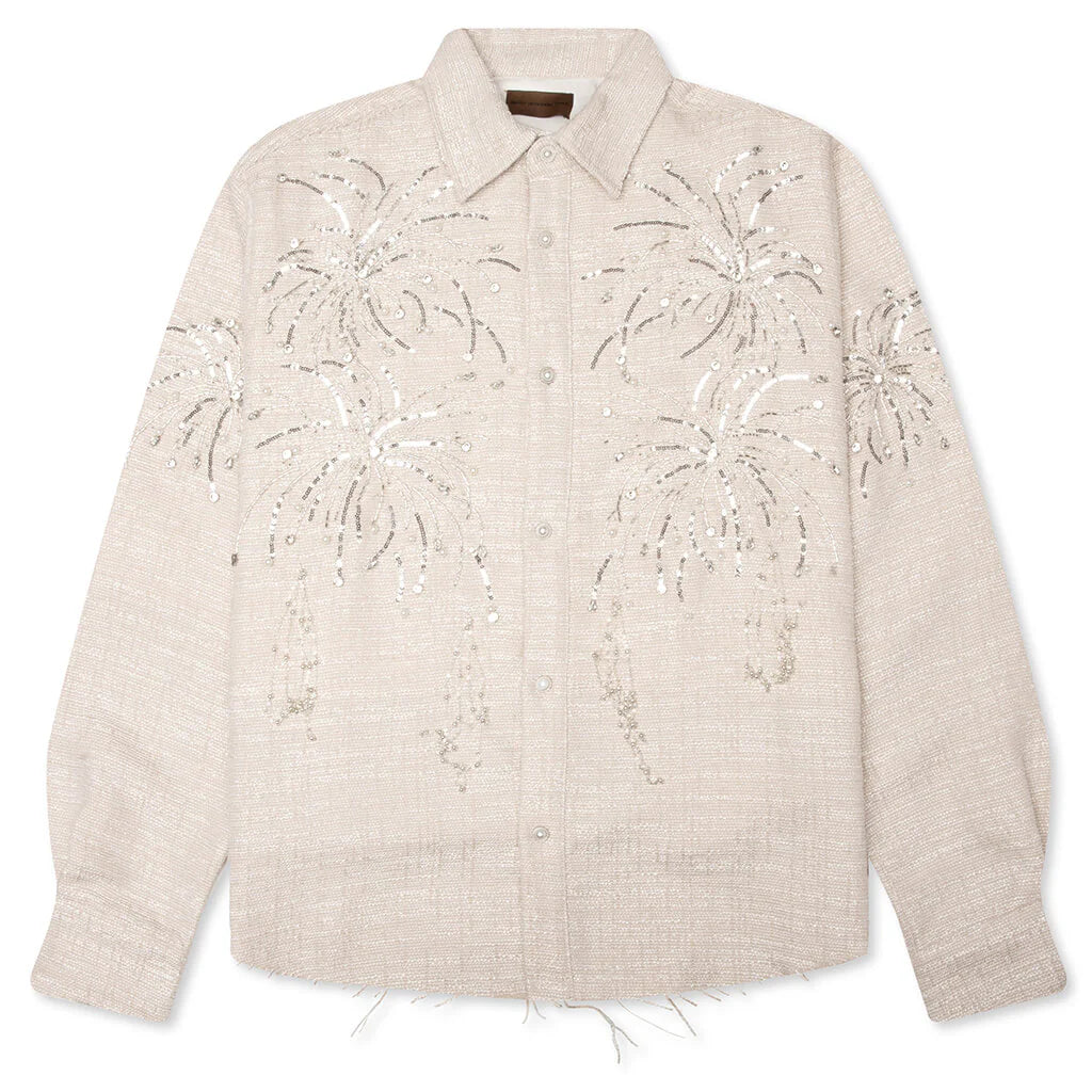 Fireworks Shirt Beige