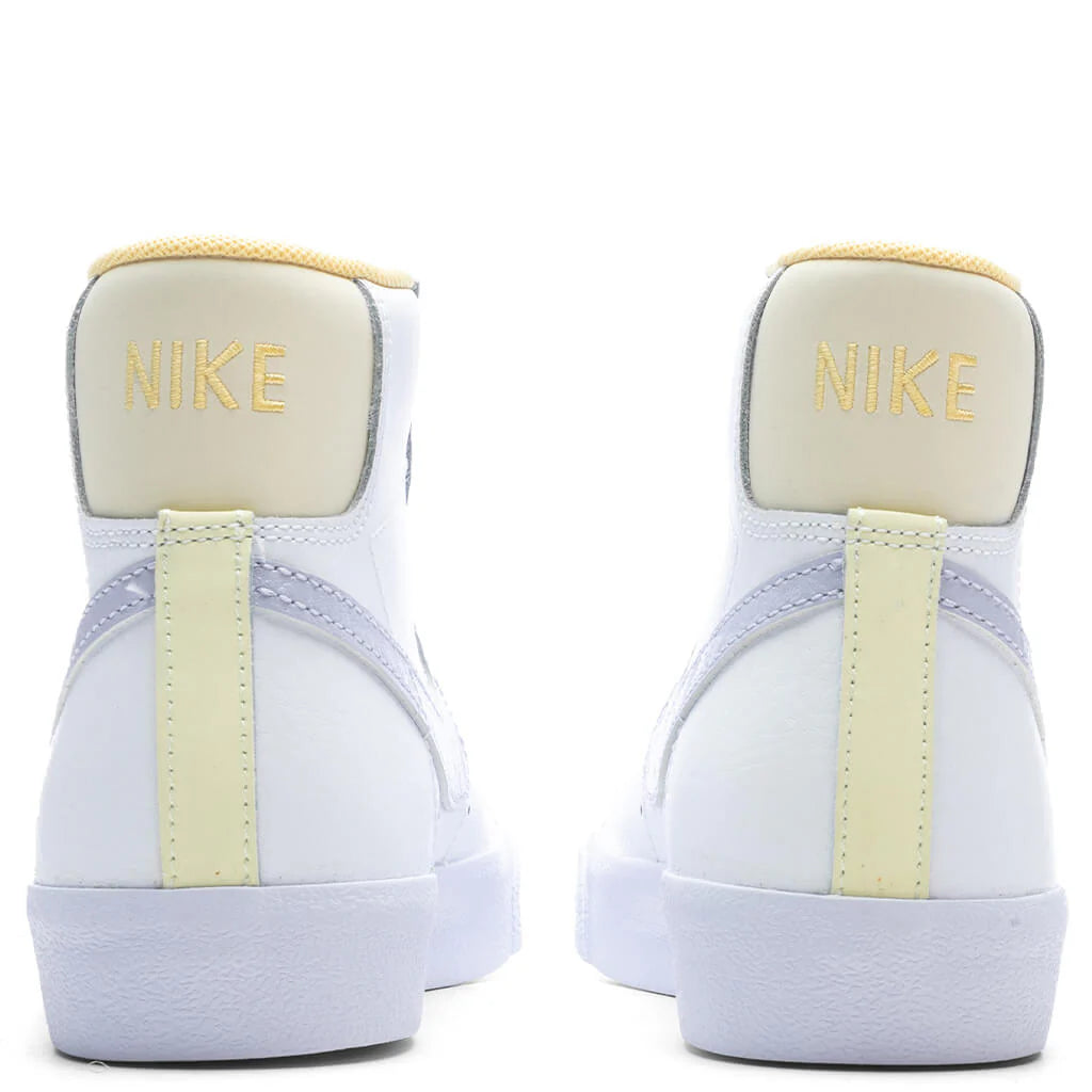Blazer Mid 77 GS White Oxygen Purple Coconut Milk