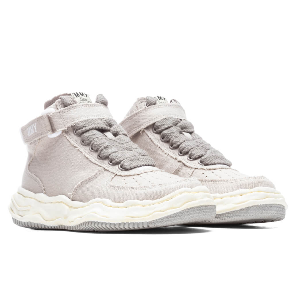 Wayne High OG Sole Washed Canvas Sneaker Grey
