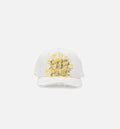 Transparency Cap Mens Hat White Yellow